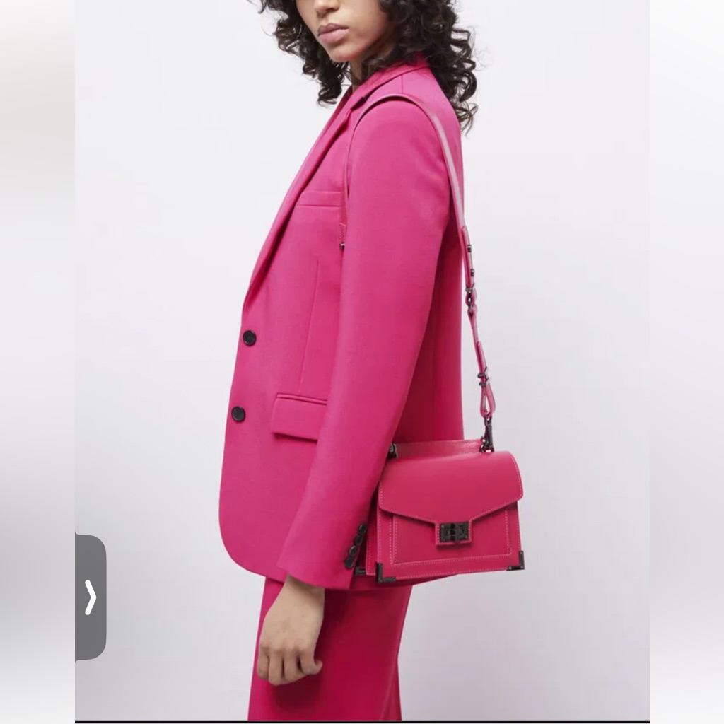 The Kooples Hot Pink Blazer With Branded Tags(#61)